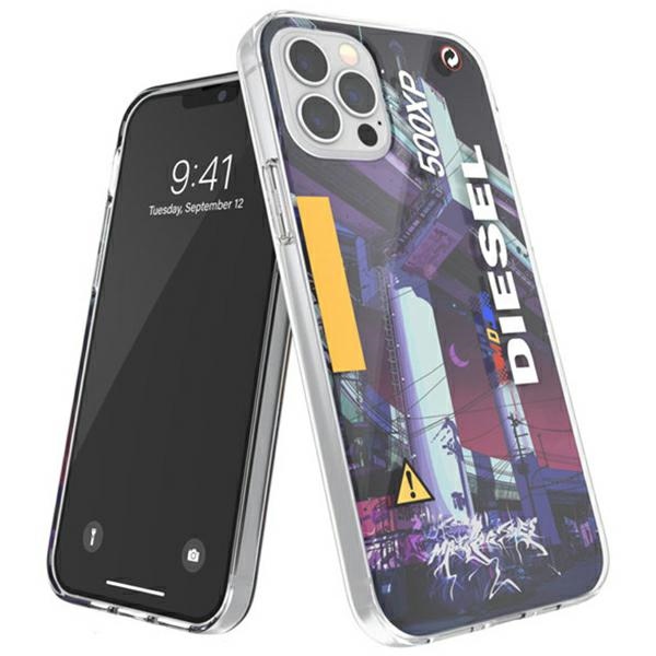 Hülle Für Iphone 12 Diesel Clear Mad Dog Jones Multicolor