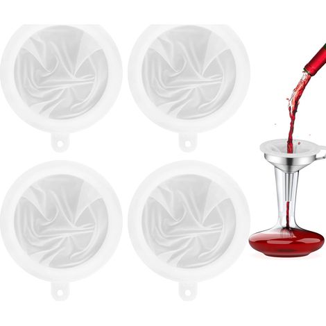 4er-packung Lebensmittelfilter Mit 100/200/300/400 Maschenweite, Aus Nylon, Geeignet Für Saft, Milch, Wein, Marmelade Usw.—2-2：fortelix H