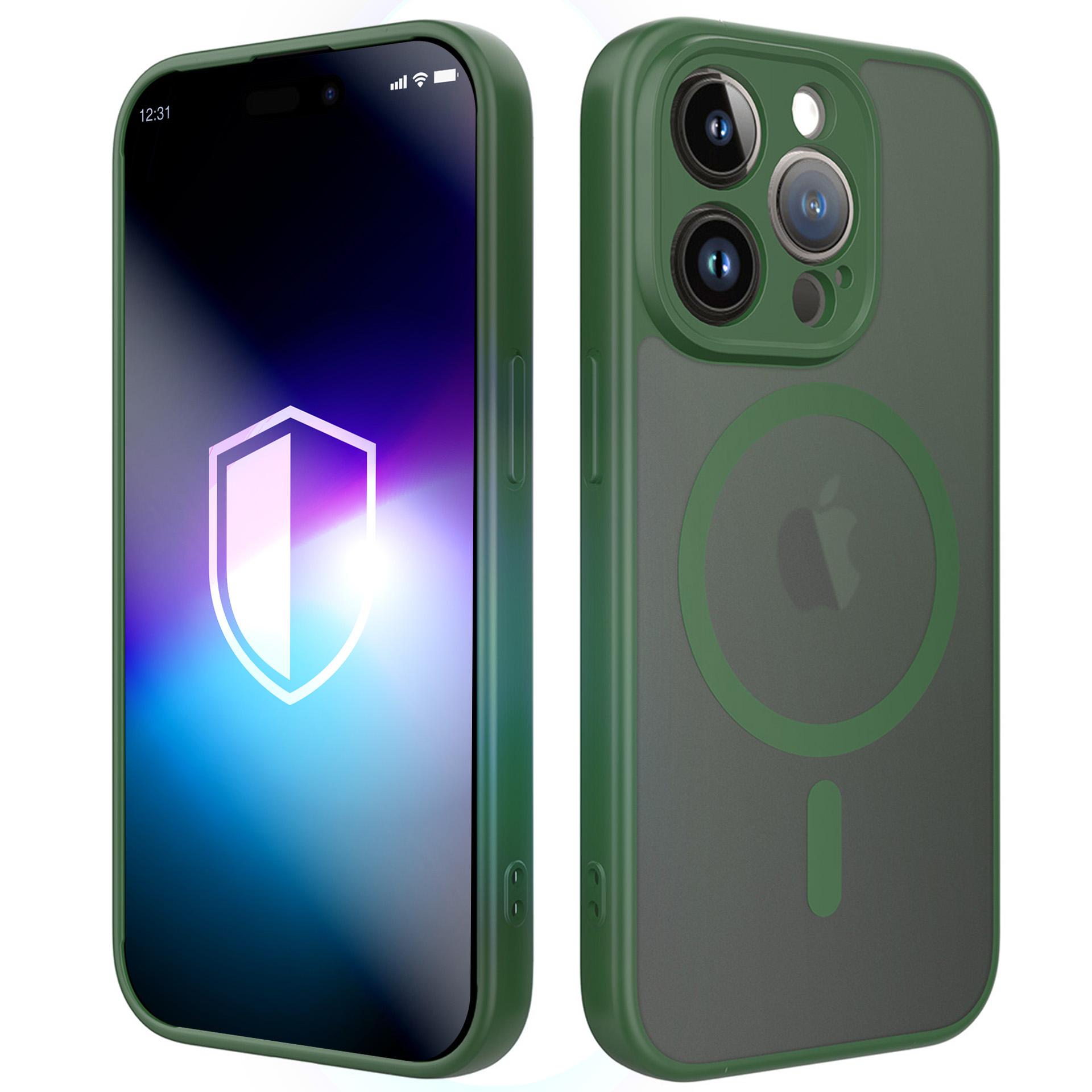 Apple Iphone 15 Pro – 3mk Misty Magcase Grün
