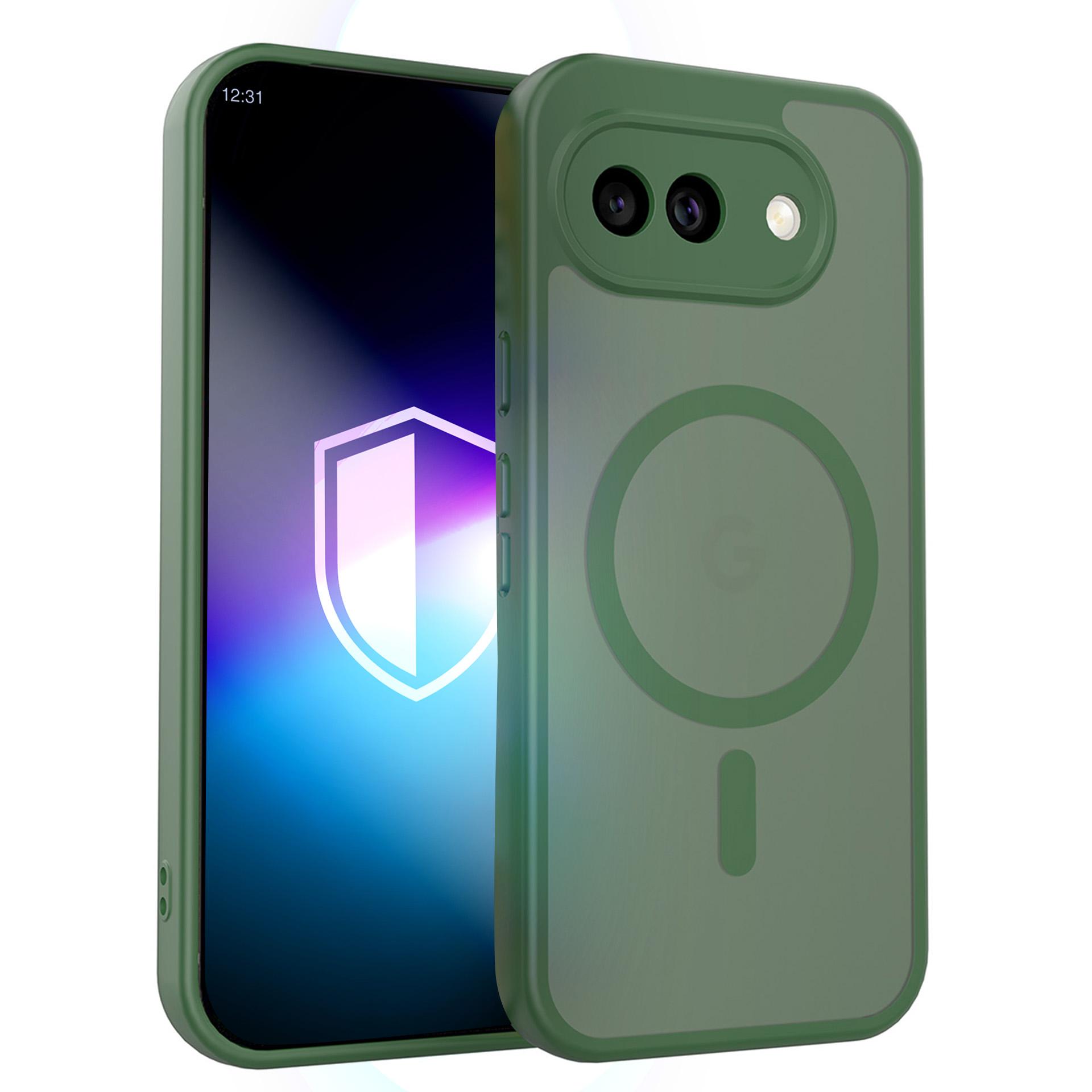Google Pixel 10a – 3mk Misty Magcase Grün