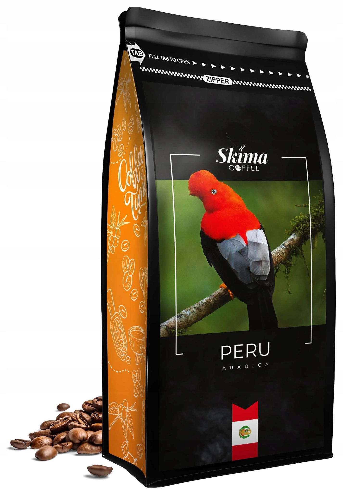 1 Kg Peruanische Kaffeebohnen, 100 % Arabica, Frisch Geröstet, Für Espressomaschinen + Gratis