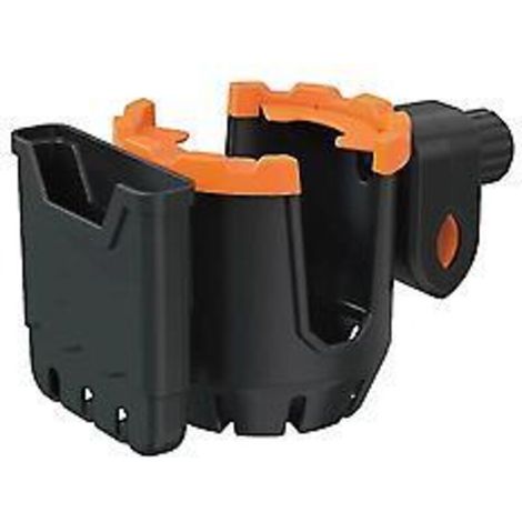 2-in-1 Multifunktionaler Fahrradflaschenhalter, Handyhalter, Universal-kinderwagen-becherhalter (orange)