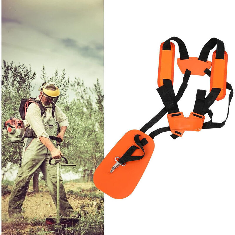 Verstellbarer, Professioneller Nylon-freischneidergurt Für Stihl Fs Km, Ergonomisch Für Männer Und Frauen