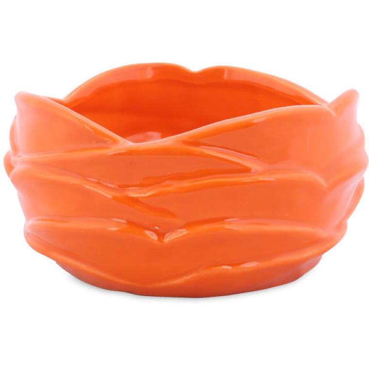 Runde Schale In Korallenorange