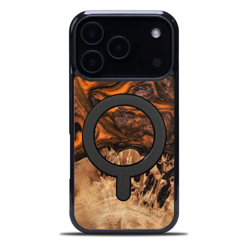 Bewood Unique Hülle Für Iphone 17 Pro – Orange Mit Magsafe