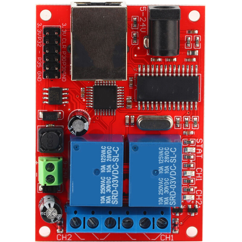 Controllerkarte, Bis Zu 8 Ausgänge, Verzögerungsschalter, Ethernet-lan ​​für Die Netzwerkkommunikation Im Computerraum