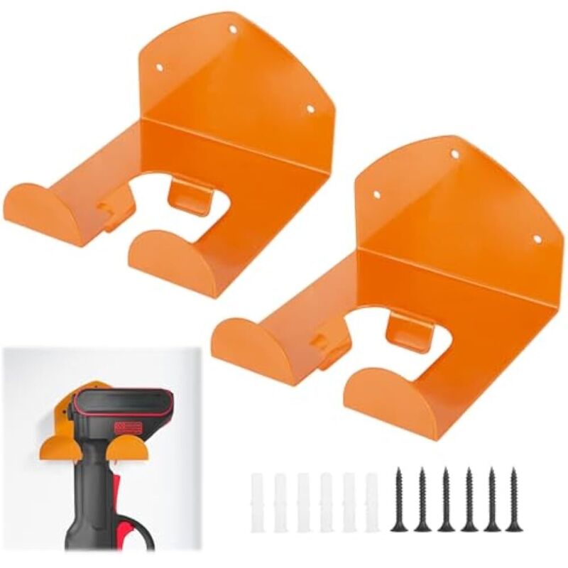Set Mit 2 Wandhalterungen Für Freischneider Und Trimmer – Garagenorganizer Für Gartengeräte