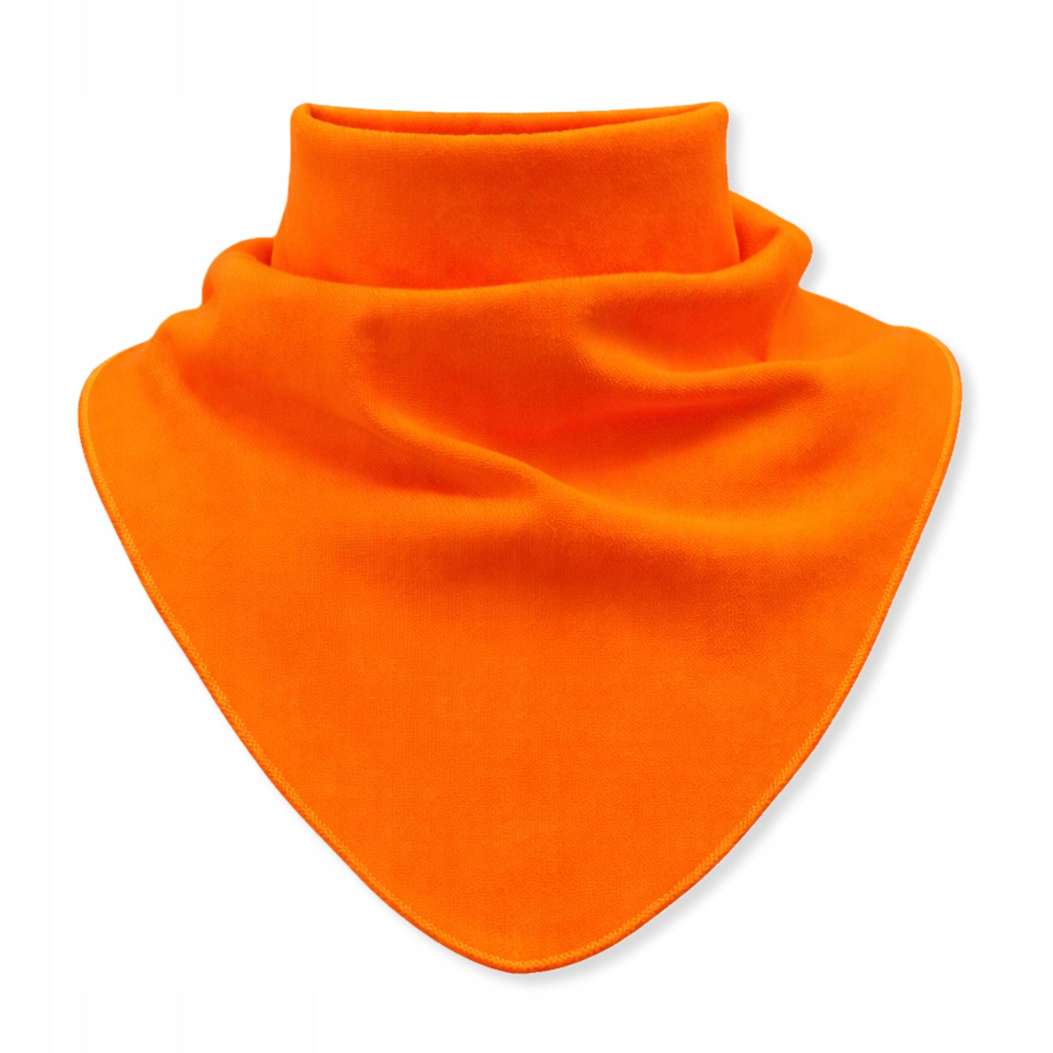Kinder-rollkragenschal, 100 % Baumwolle, 6–12 Monate, Frühling/herbst, Orange