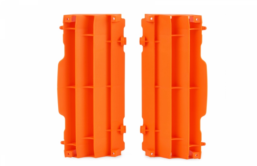 Polisport Kühlerschutzgitter Für Ktm Sx, Sxf, Exc, Excf, Te, Fe, Tc, Orange