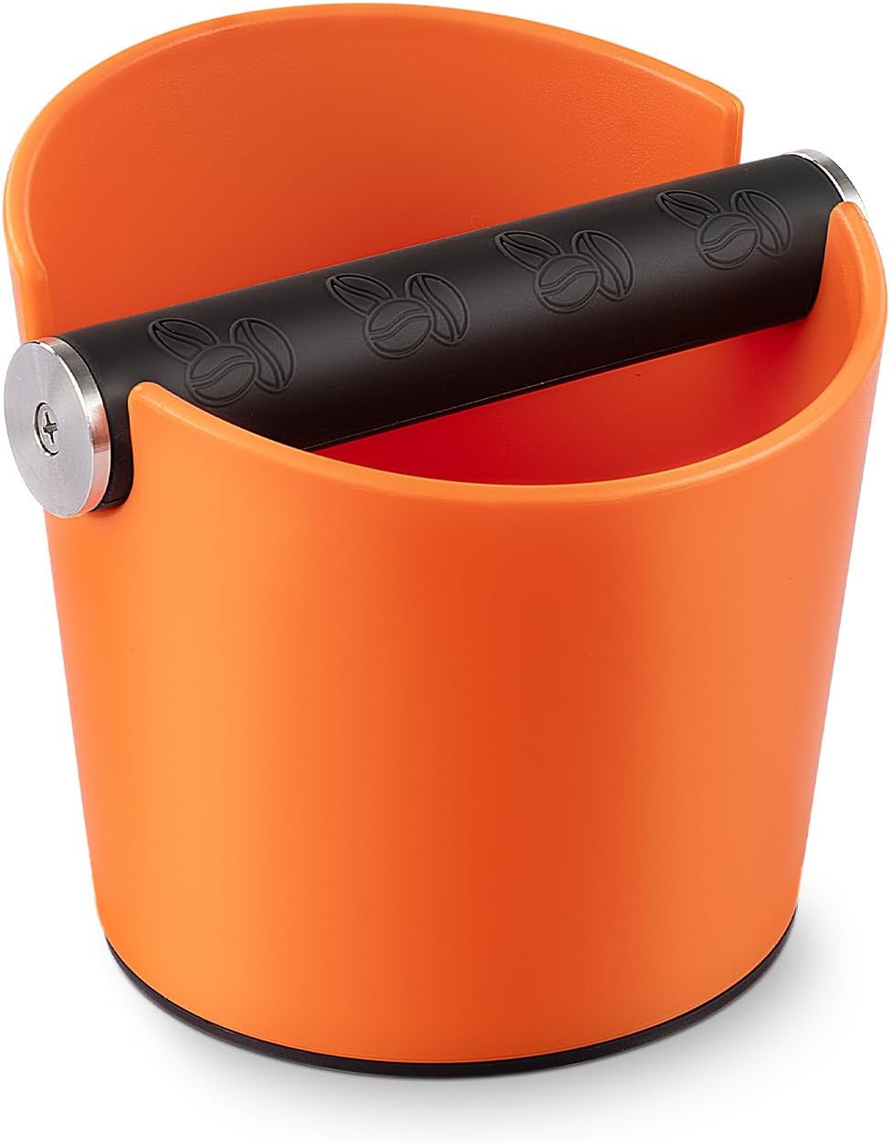 Kaffeeabschlagbox, Kaffeesatzbehälter, Kaffeeabschlagbox, Barista-zubehör Mit Abnehmbarem Metall-schlagstab (orange)