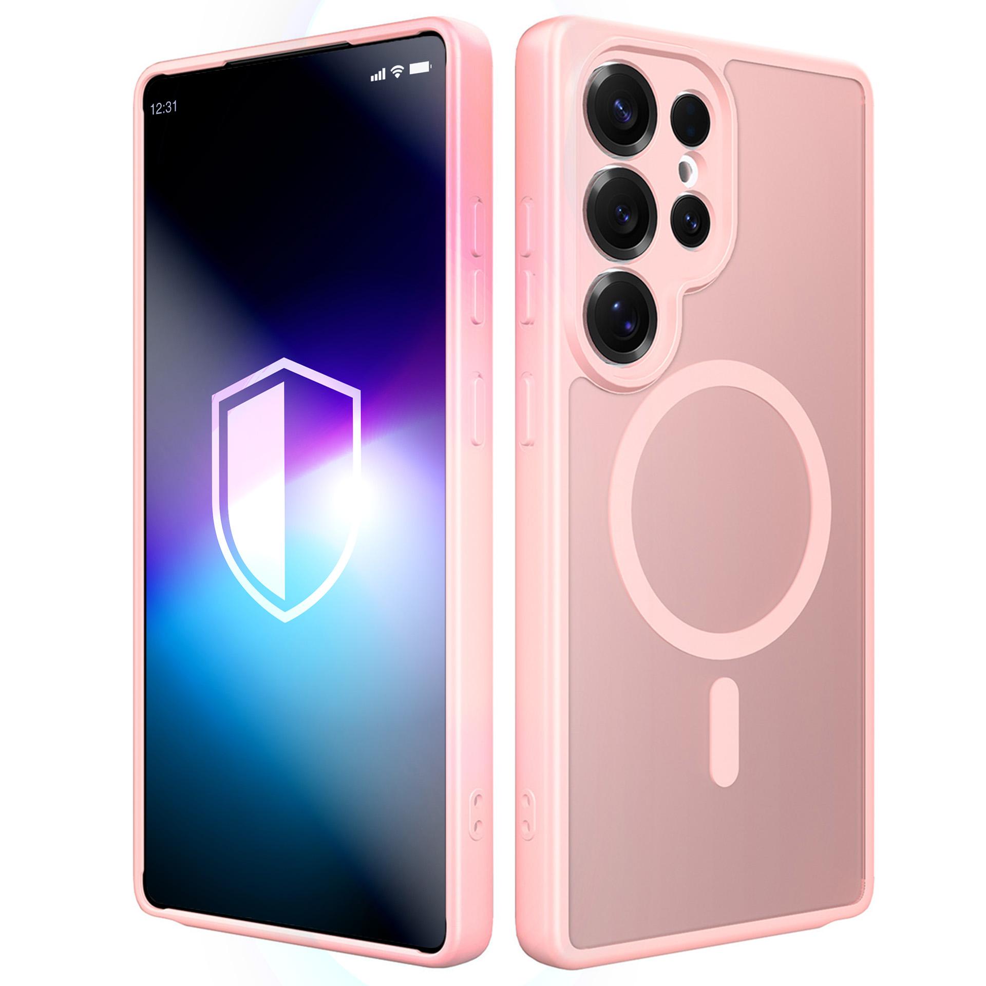 Samsung Galaxy S25 Ultra – 3mk Misty Magcase Pink