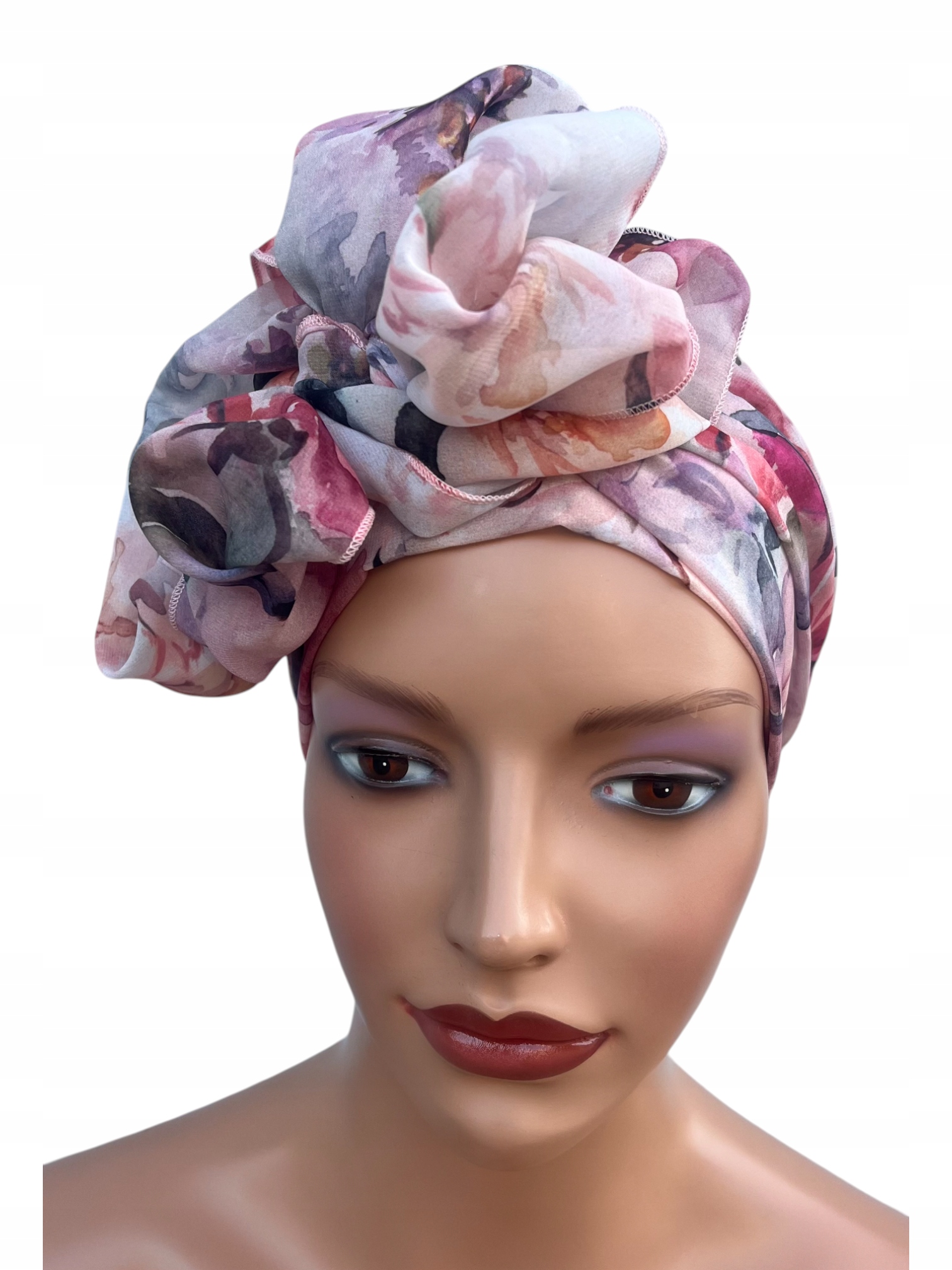 Bequemer Damenschal Ayliz 354, Luftiger Turban, Auch Nach Einer Chemotherapie