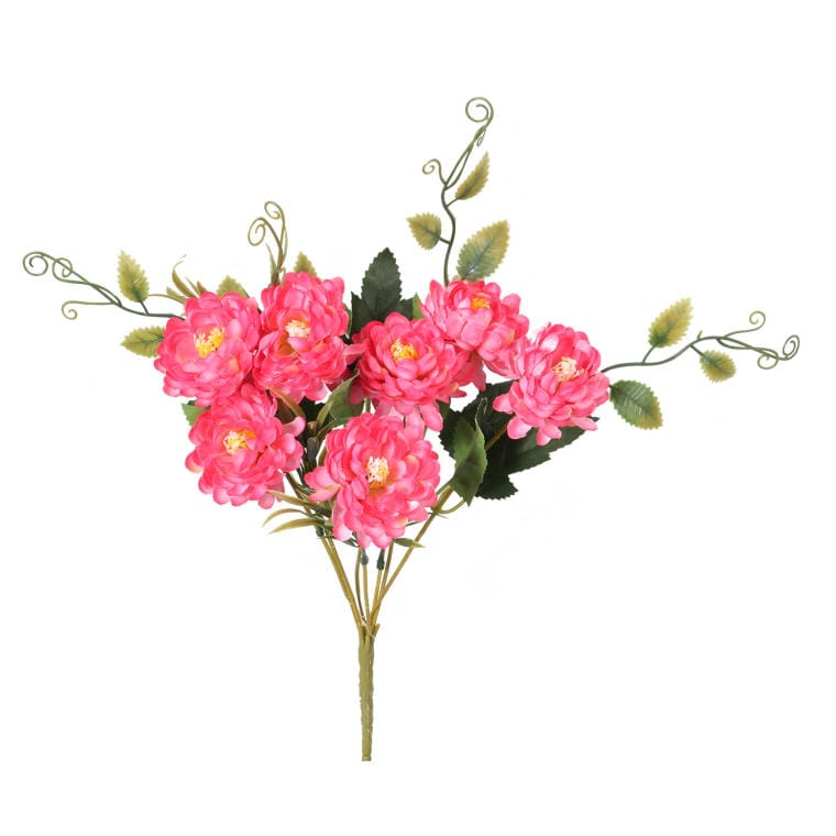 Ein Strauß Aus 7 Rosa Ringelblumen Mit Accessoires