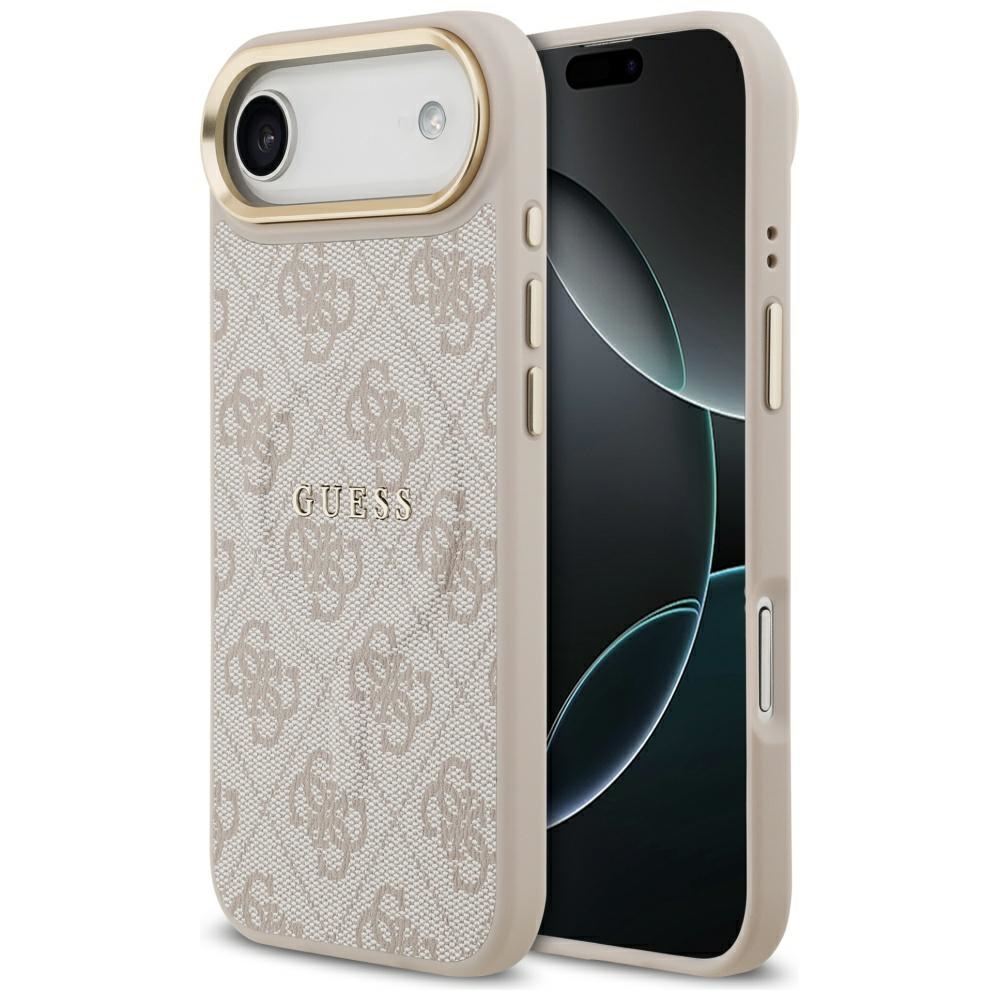 Guess 4g Pu Classic Logo Magsafe Hülle Für Iphone Air Pink