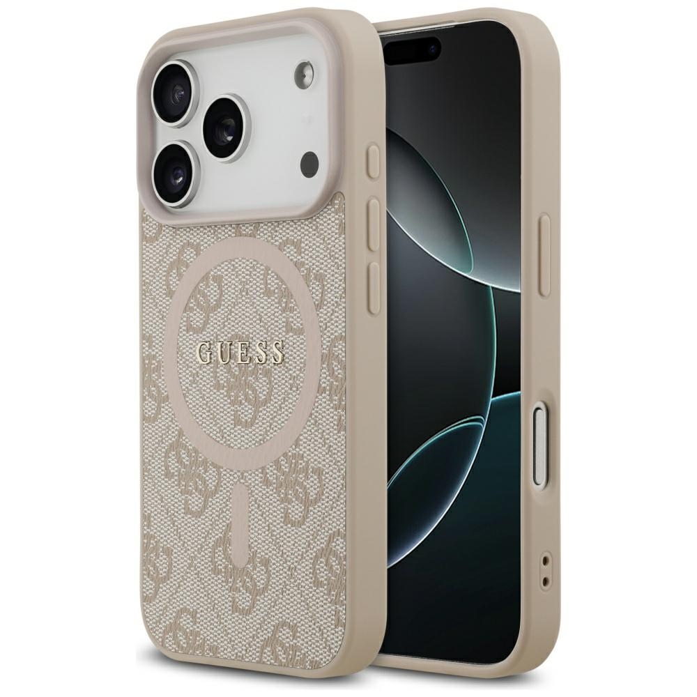 Guess 4g Ring Classic Logo Magsafe Hülle Für Iphone 17 Pro Pink