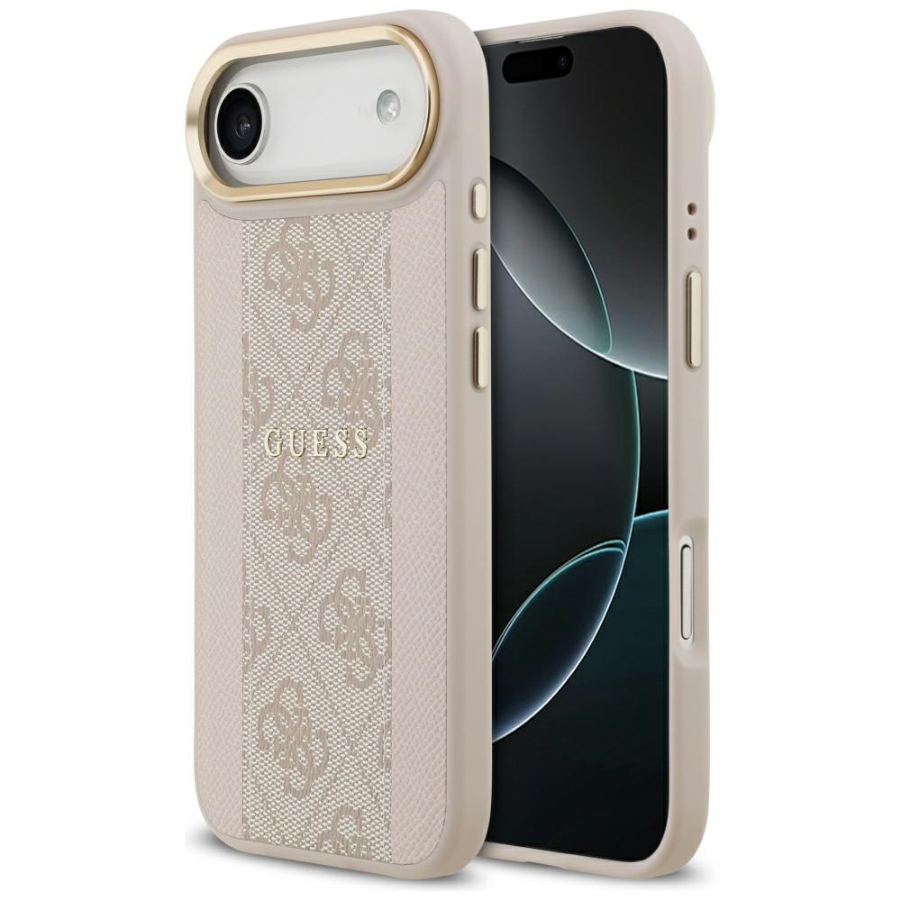 Guess 4g Stripe Magsafe Hülle Für Iphone Air Pink
