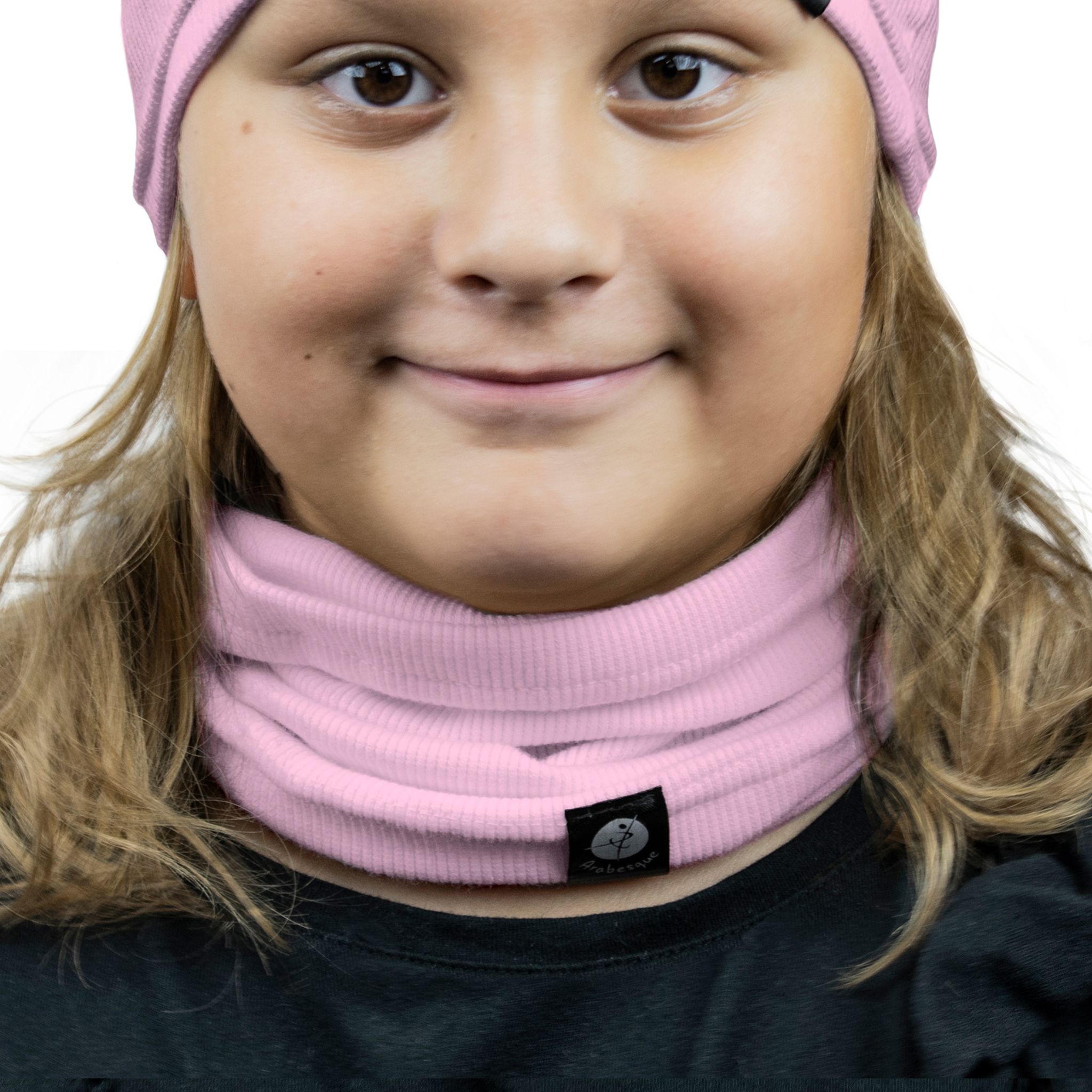 Baumwollschlauchschal 1w M01 Rosa 52/58