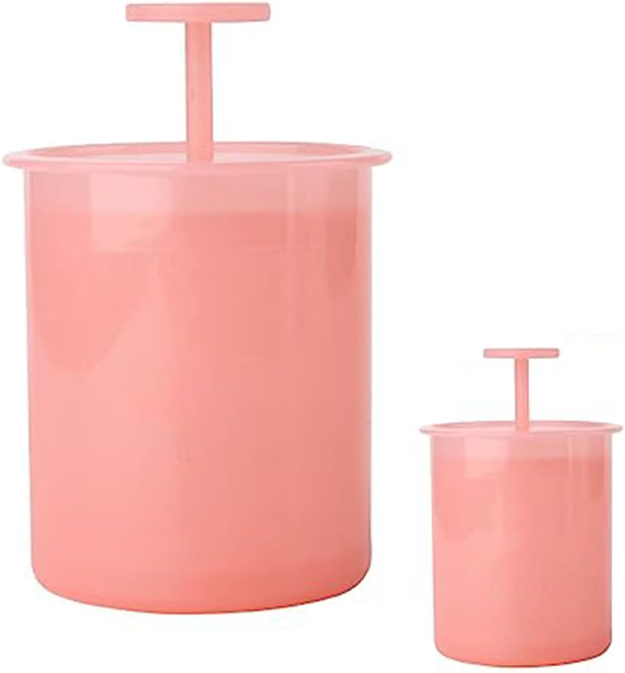 2 Becher Für Schäumendes Shampoo-gel, Zum Aufschäumen, Rosa