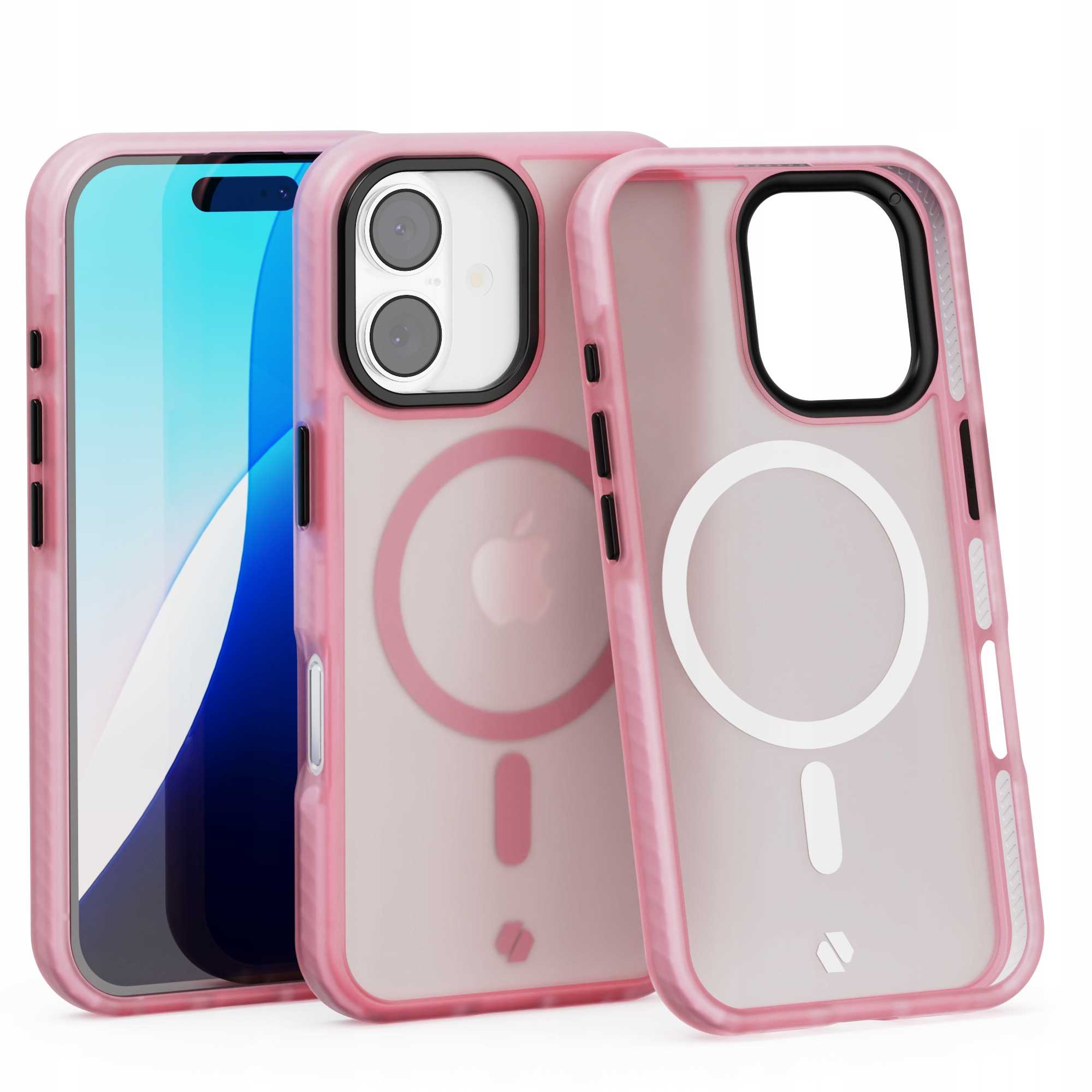 Spacecase Hybrid Fusion Mag Iphone 16 Pink