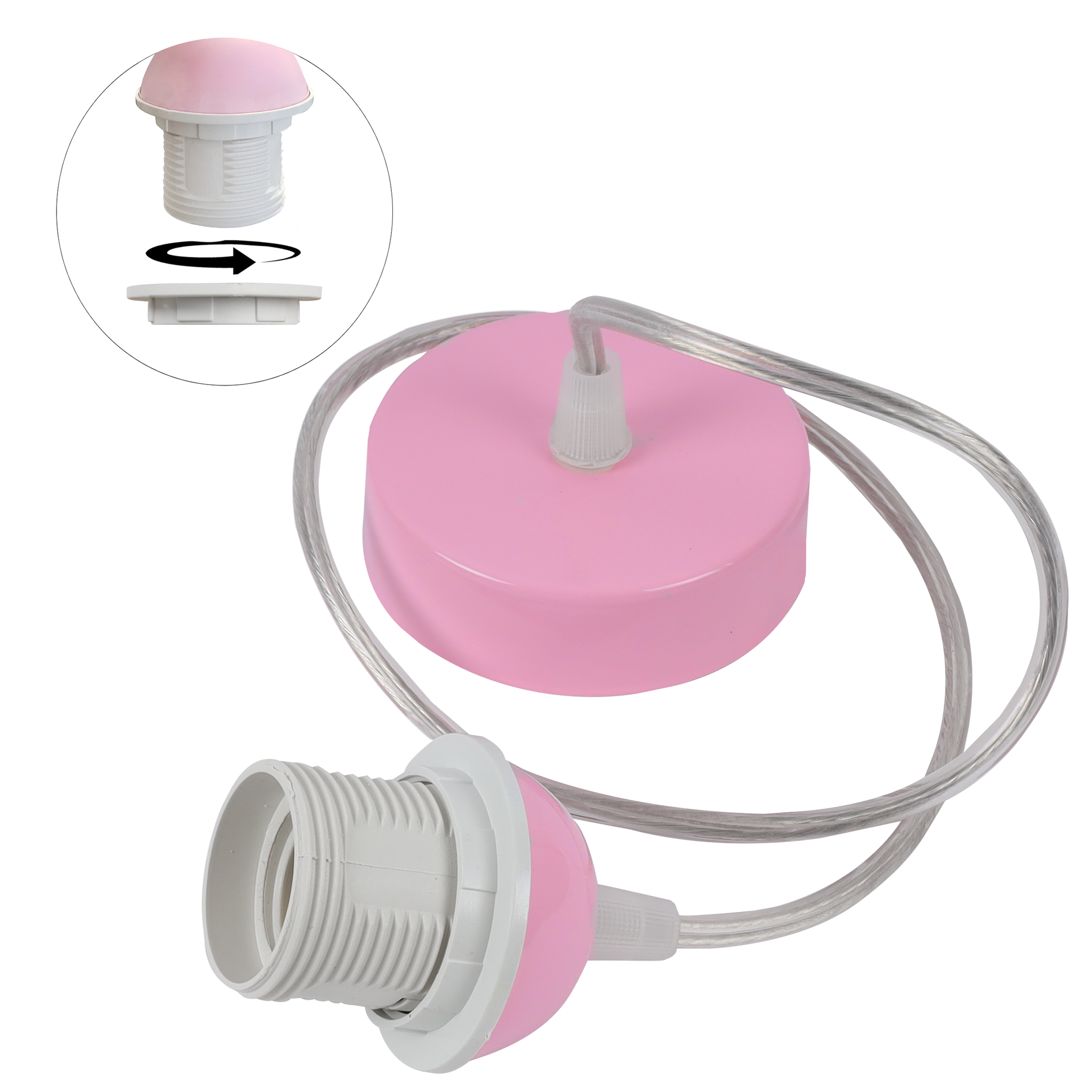 Flaches Seil 80 Rosa Schale Kegel 50 Rosa Und Weiß