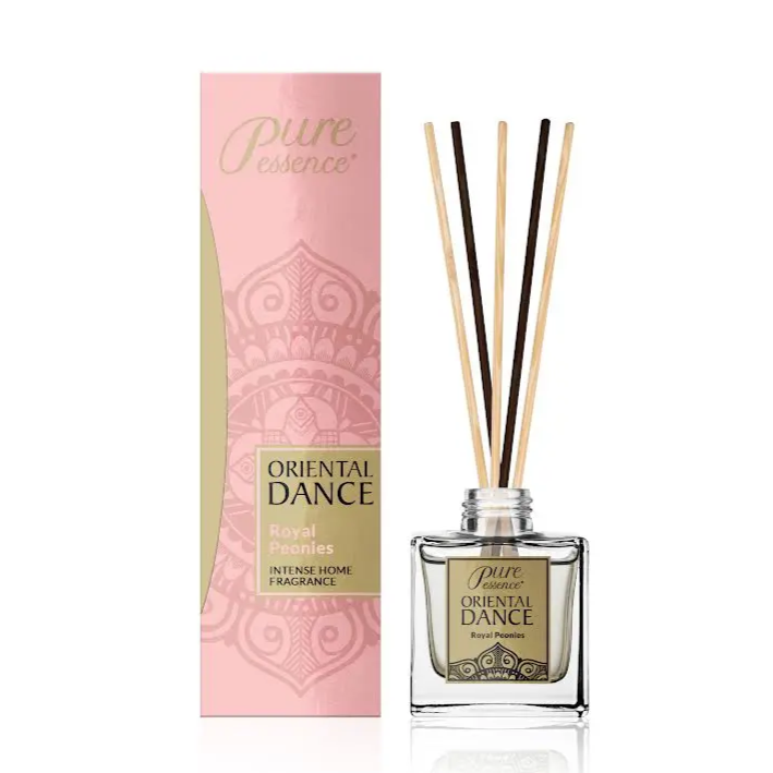 Duftdiffusor – Orientalischer Duft Von Blumen Und Früchten Pure Essense – Entspannung Und Raumerfrischung – Mit 75 Ml Duftstäbchen