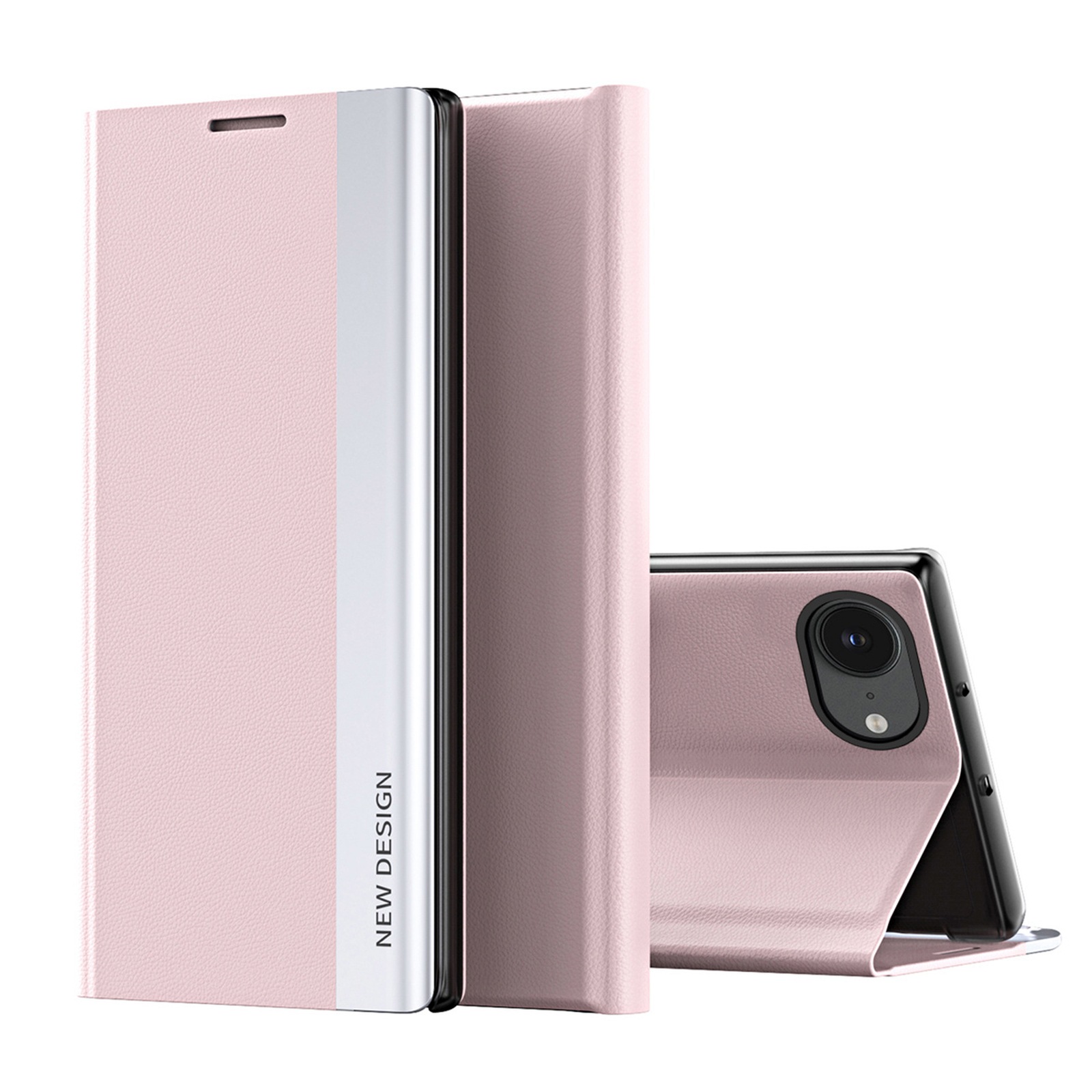 Iphone 16e Sleep Case Pro Mit Klappständer – Pink