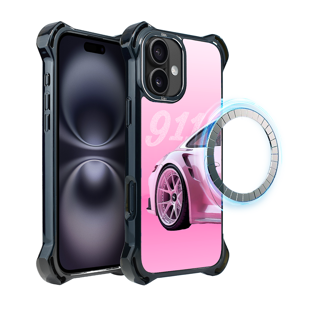 Iphone 16 Ibizu Dropguard Ultra Hülle Mit Magsafe, Techdrive, 911 Pink
