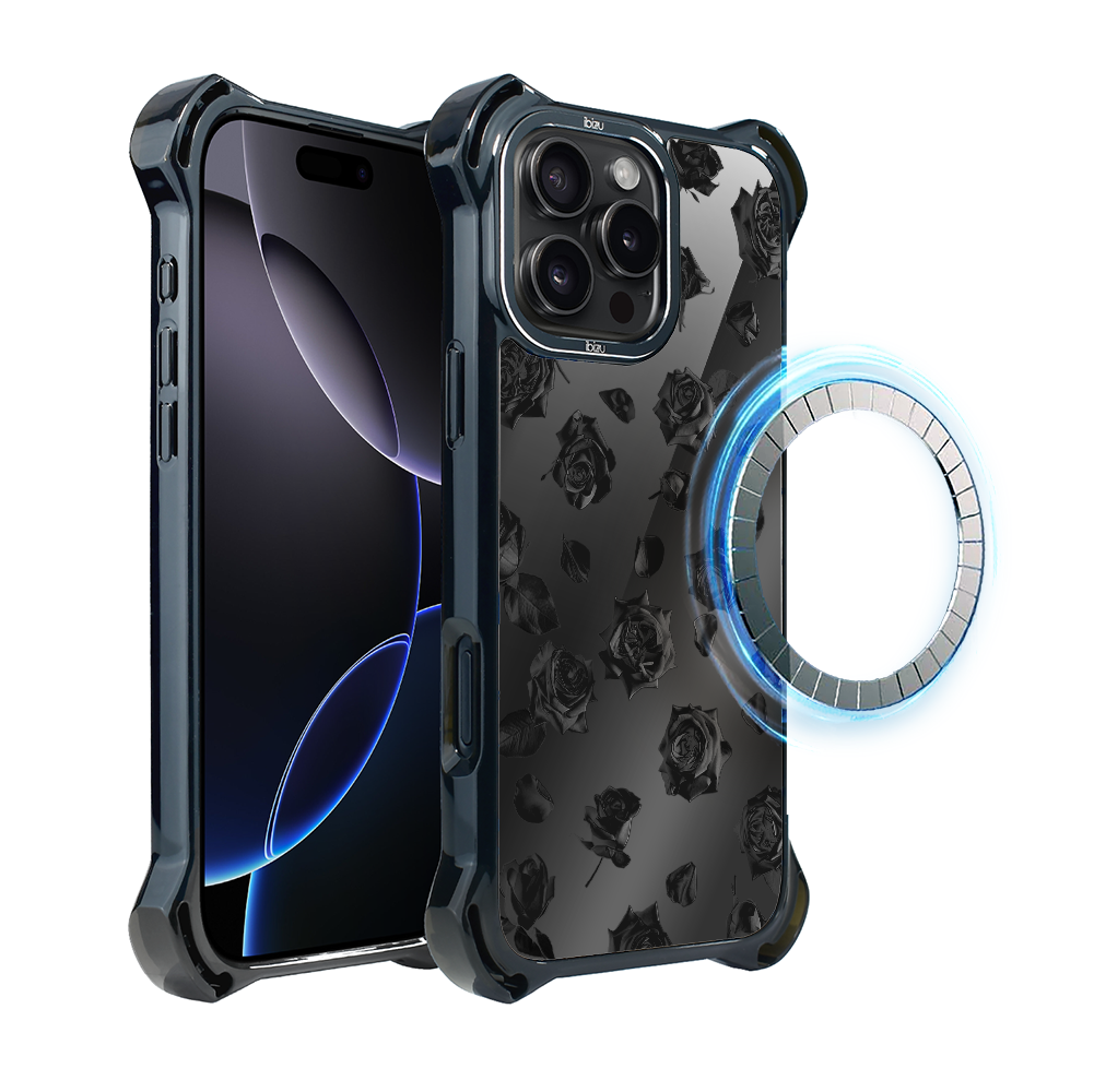 Iphone 16 Pro Ibizu Dropguard Ultra Hülle Mit Magsafe, Midnight, Dream Pink