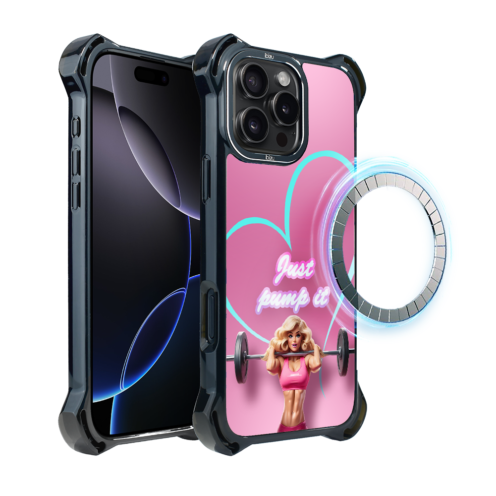 Iphone 16 Pro Max Ibizu Dropguard Ultra Hülle Mit Magsafe, Move, Pump It Love