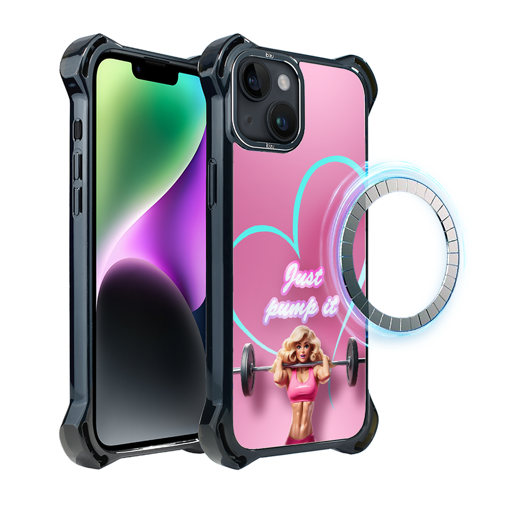 Iphone 14 Plus Ibizu Dropguard Ultra Hülle Mit Magsafe, Move, Pump It Love