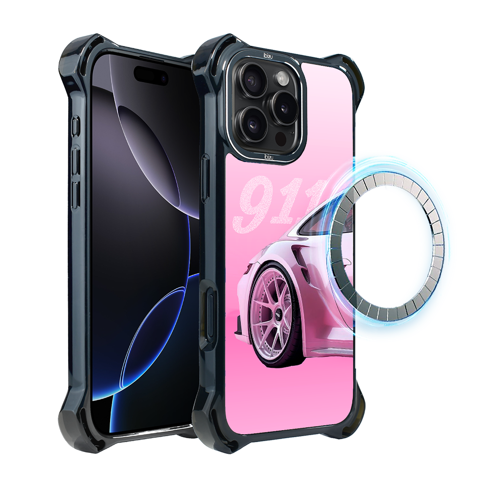 Iphone 16 Pro Ibizu Dropguard Ultra Hülle Mit Magsafe, Techdrive, 911 Pink