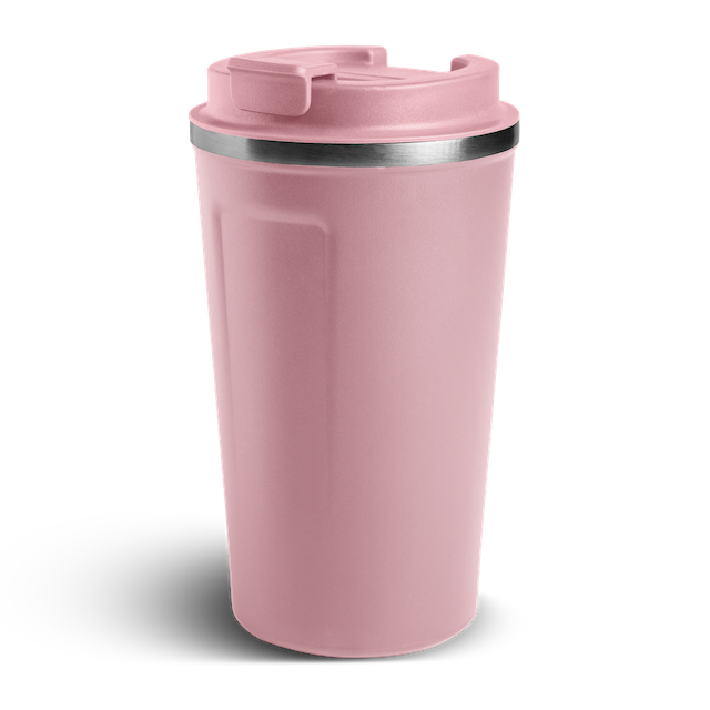 Thermobecher „silberne Rose