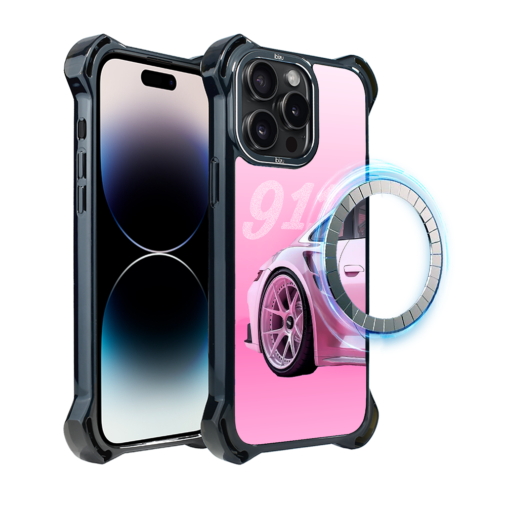 Iphone 14 Pro Max Ibizu Dropguard Ultra Hülle Mit Magsafe, Techdrive, 911 Pink