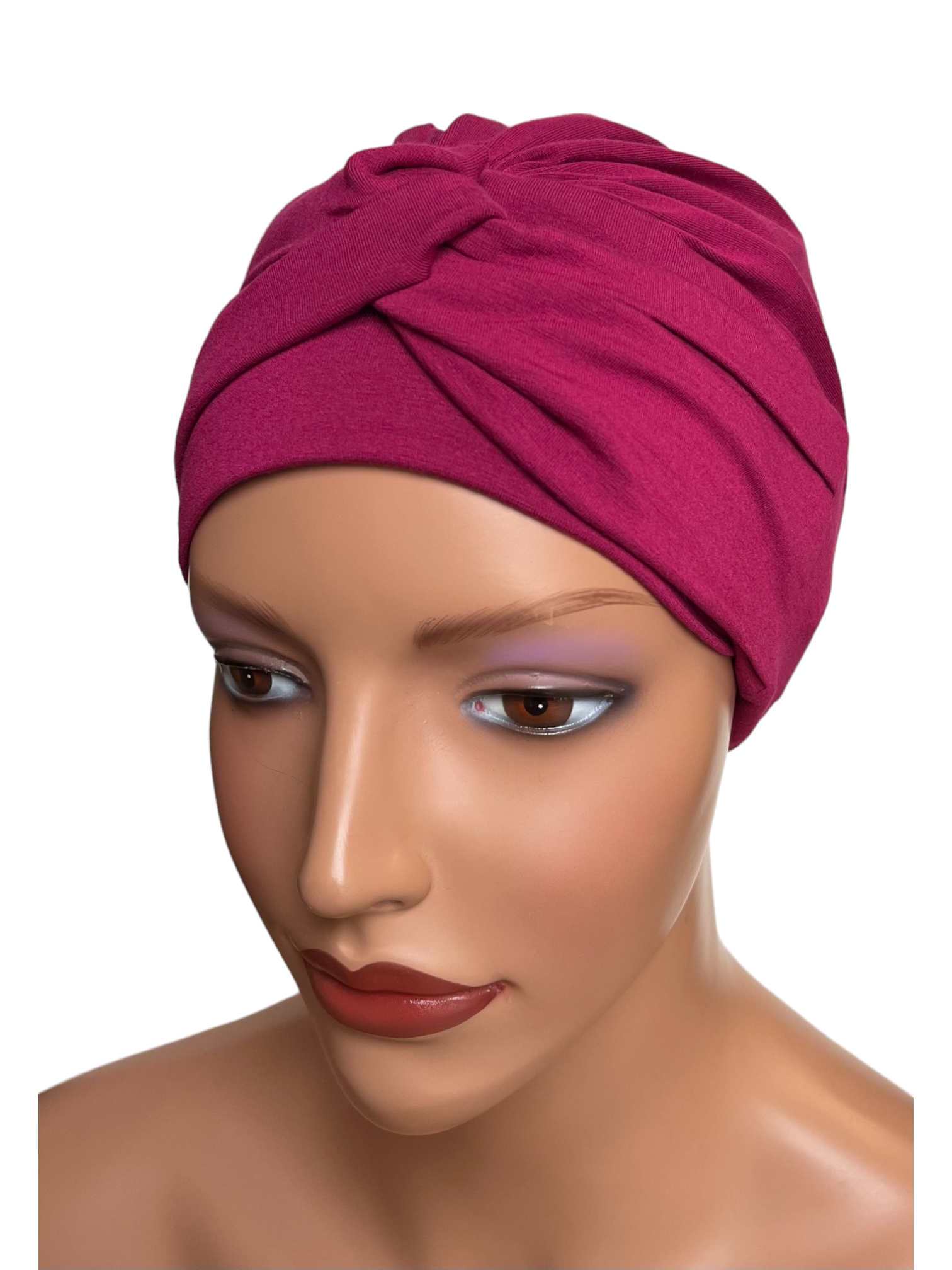 Stilvoller Turban Sara Fuchsia 406 – Schutz Und Komfort Auch Nach Der Chemotherapie