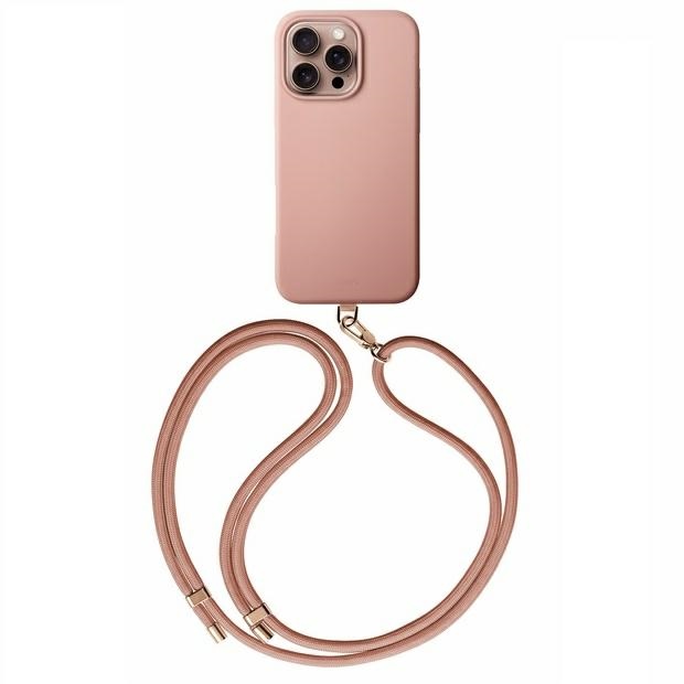 Uniq Coehl Creme Iphone 16 Pro 6,3" Magnetische Ladehülle Rosa/ballettrosa
