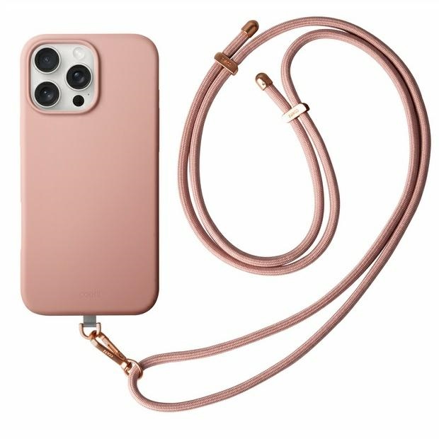 Uniq Coehl Creme Iphone 16 Pro Max 6,9" Magnetische Ladehülle Rosa/ballettrosa