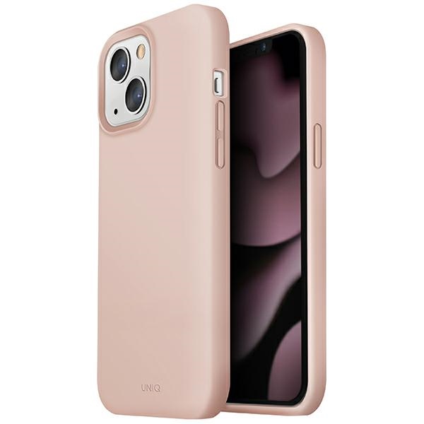 Uniq Lino Iphone 13 / 14 / 15 6,1" Hülle Rosa/rosa
