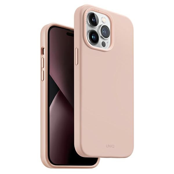 Uniq Lino Iphone 14 Pro Max 6,7" Hülle Rosa/rosa Blush