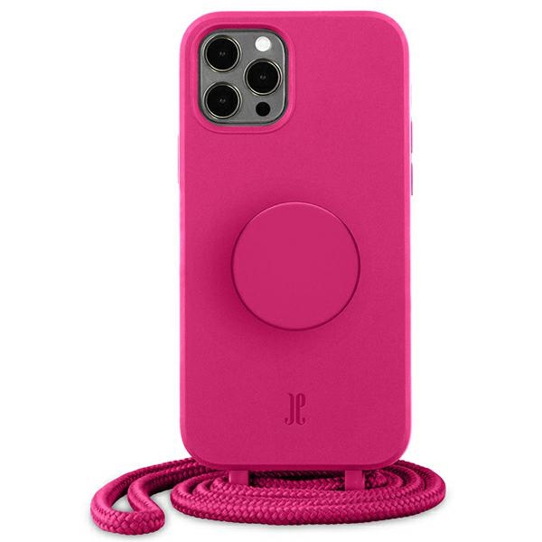 Iphone 12 Just Elegance Popgrip Hülle Pink