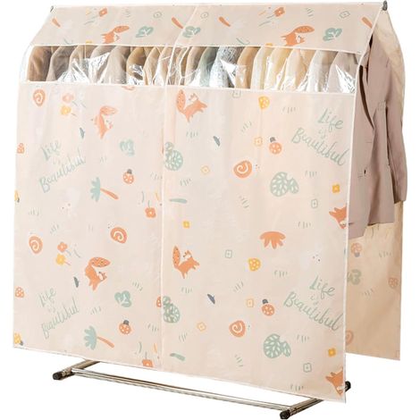 Kleidersack 150×150cm, Kleiderbügelhülle, Staubschutzhülle, Universeller Kleidersack