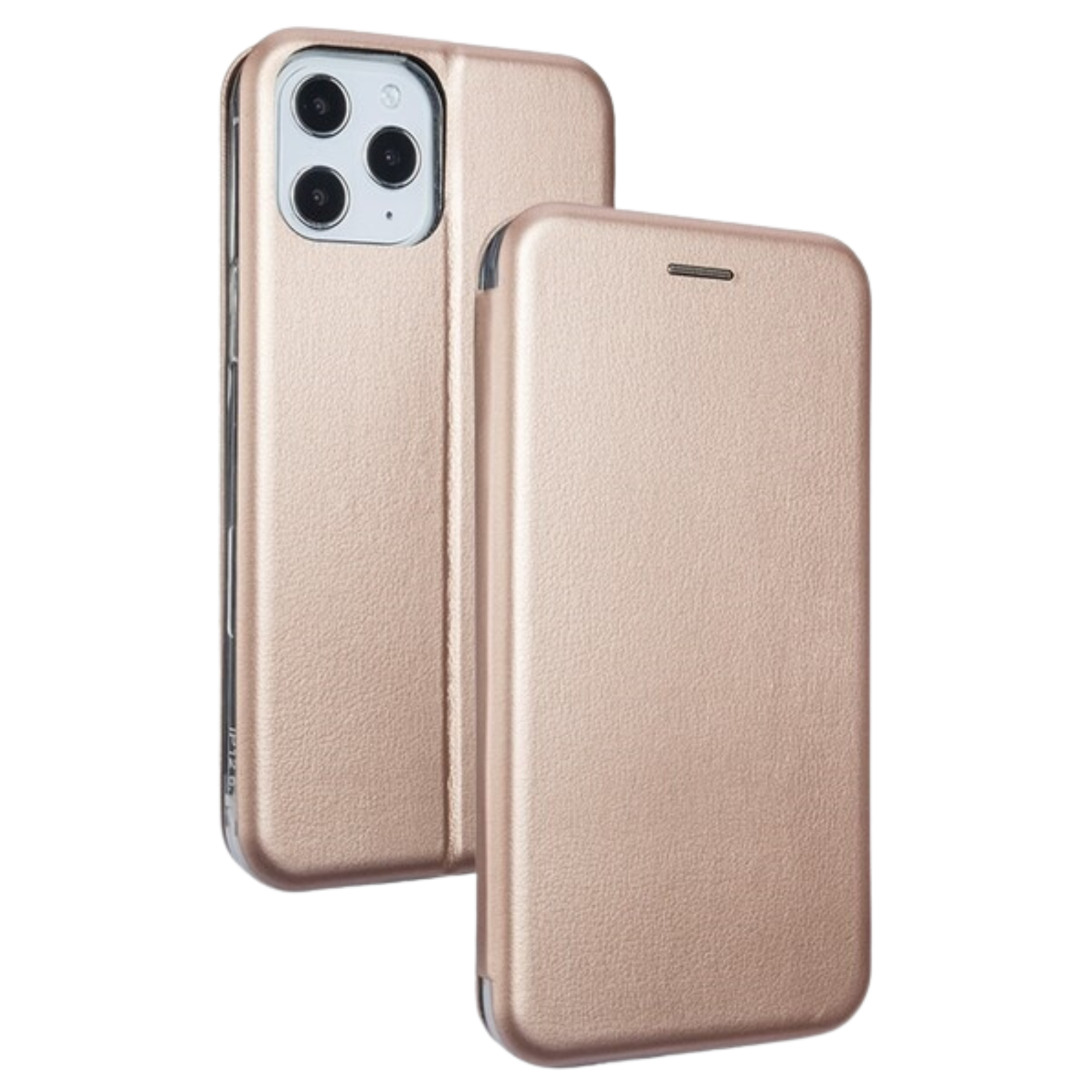 Beline Book Magnethülle Für Iphone 12/12 Pro 6,1 Zoll, Roségold