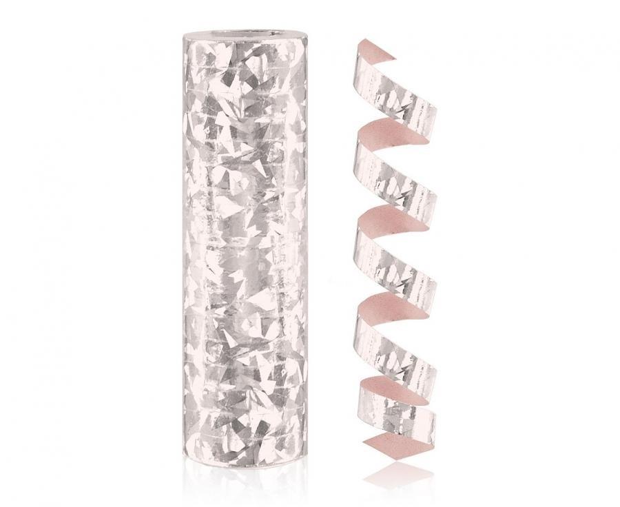 Holografischer Streamer, Roségold, 4 M