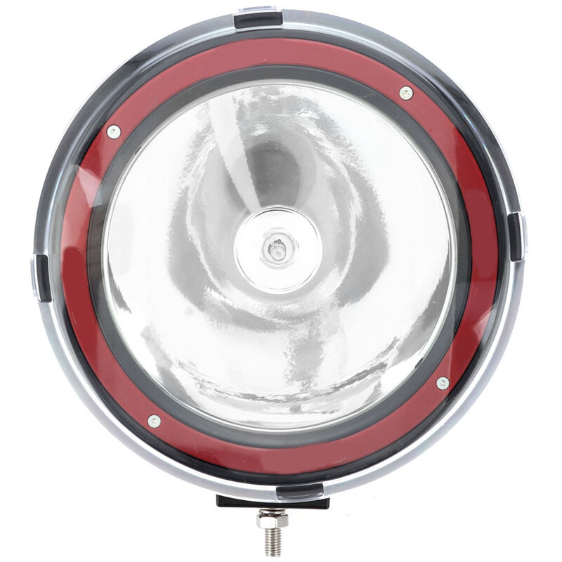 Zusatzscheinwerfer, Hid-frontstoßstangen-dachscheinwerfer Für Camping, Jagd Und Angeln, 12–24 V, 55 W (9-zoll-roter Ring).