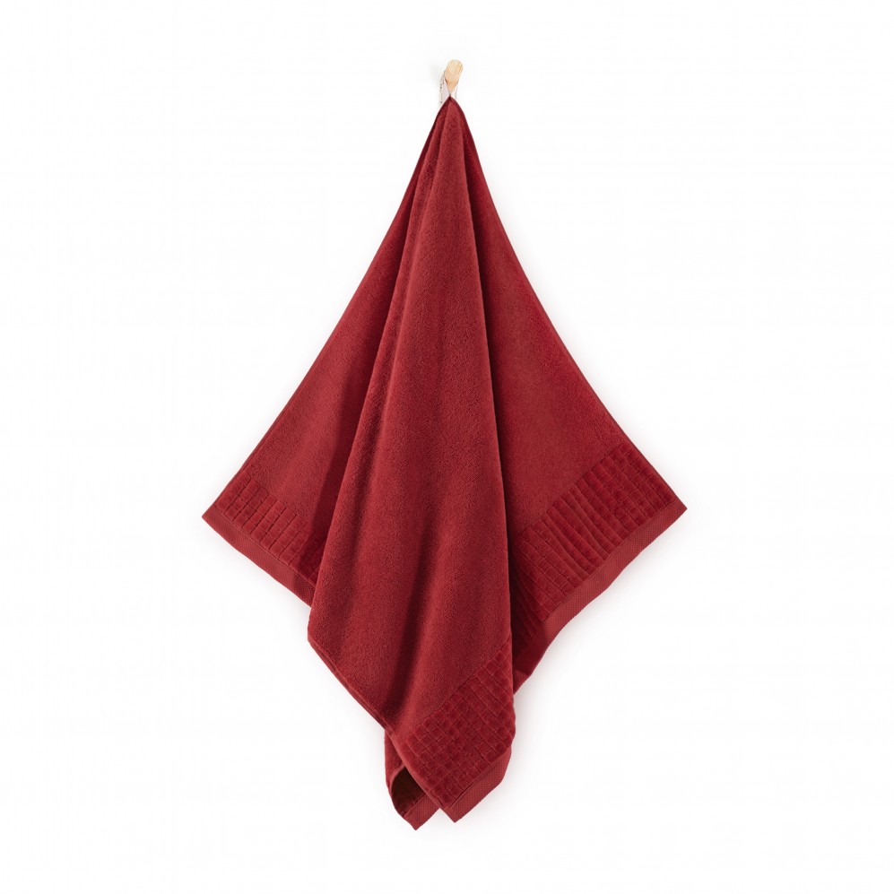 Handtuch Paulo-3 70x140 Zwoltex Rot