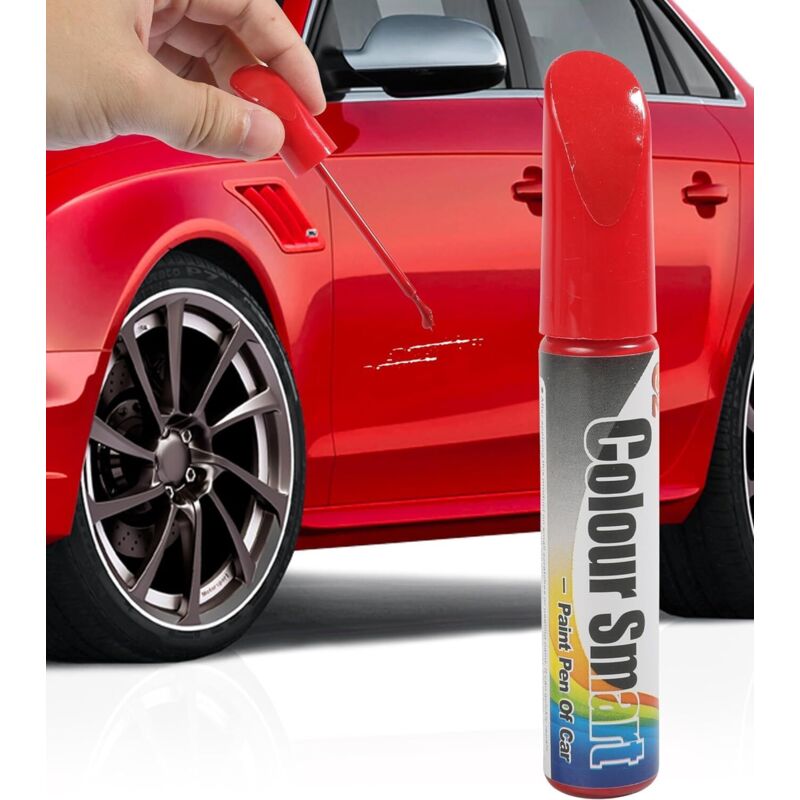 (rot, 1 Stück) Lackkratzer-ausbesserungsstift, Lackausbesserungsstift, Auto-ausbesserungsstift, Kratzerreparaturstift, Kratzschutz Für Auto-, Motorrad- Und Fahrradkarosserie