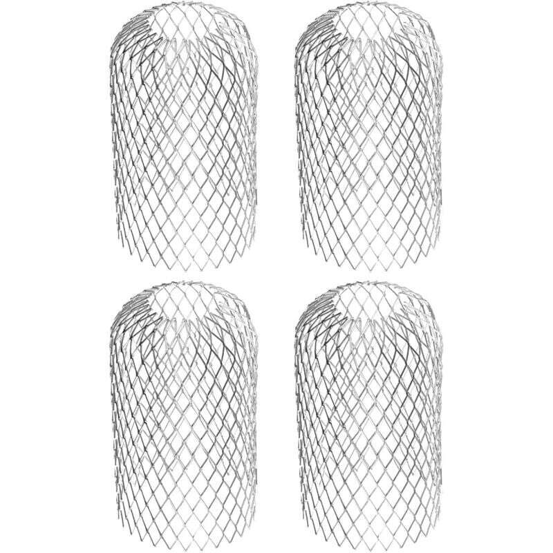 Flexibler Aluminium-dachrinnenfilter, 8 Cm Durchmesser, Laubschutzfilter Aus Netzgewebe, Dachrinnenabdeckung Zum Schutz Der Dachrinne Vor Dachlaub