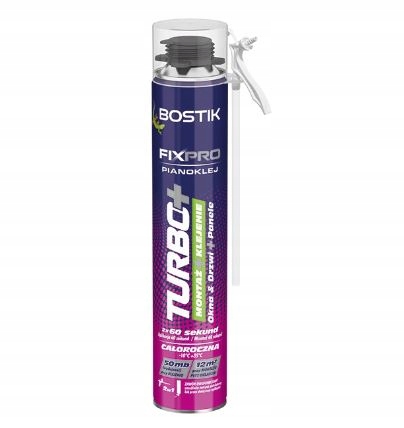Bostik Fixpro Turbo+ Schnelltrocknender Montageschaumkleber 750 Ml