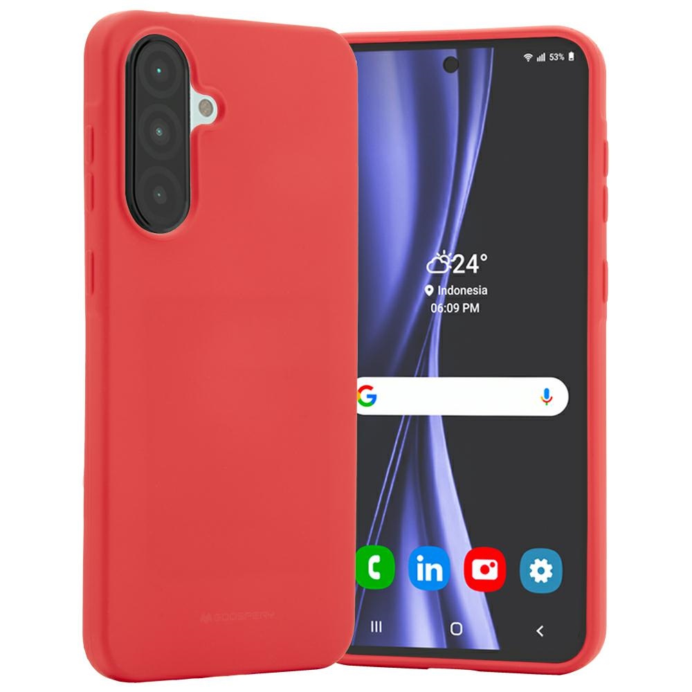 Mercury Softcase Für Samsung Galaxy A56 Rot