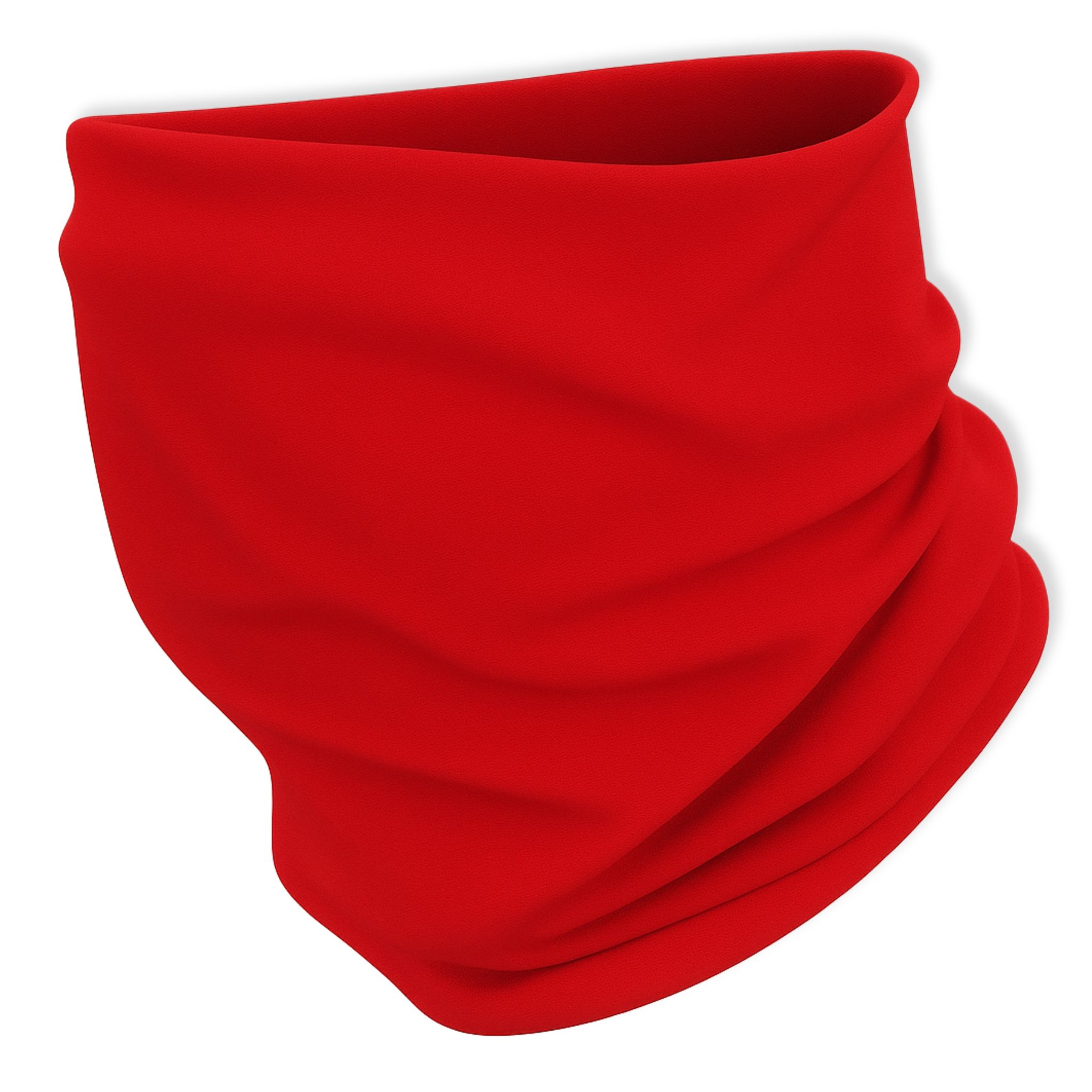 Kinderschal 3–9 Jahre, Universelle Herbst-winter-farbe Rot