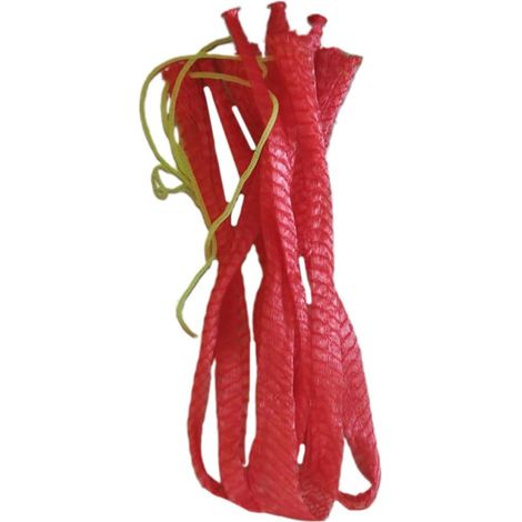 100er-pack Rote Nylon-handnetze Für Wassermelonen Und Melonen, Tragbar Mit Kordelzug, 3,5 Kg Fassungsvermögen, Für Outdoor-einkäufe Und Reisen
